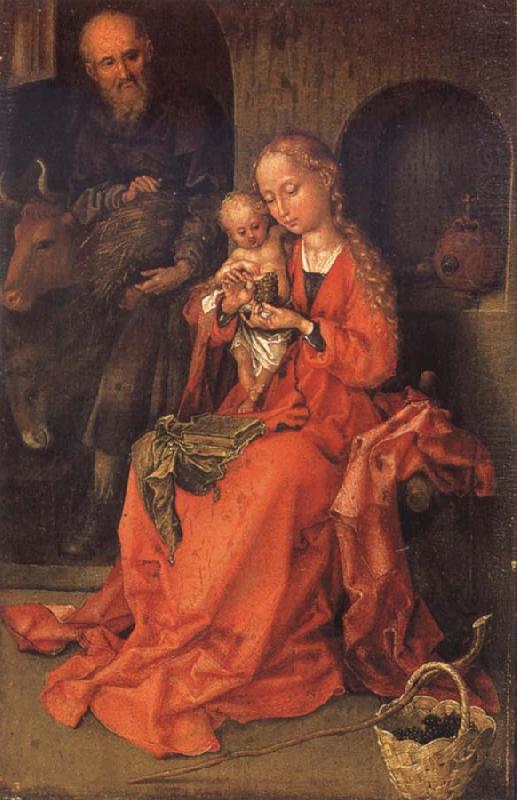Martin Schongauer Holy Family china oil painting image